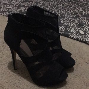 black heels